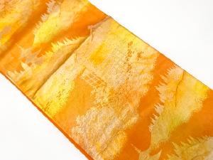 清水寺模様織り出し　袋帯